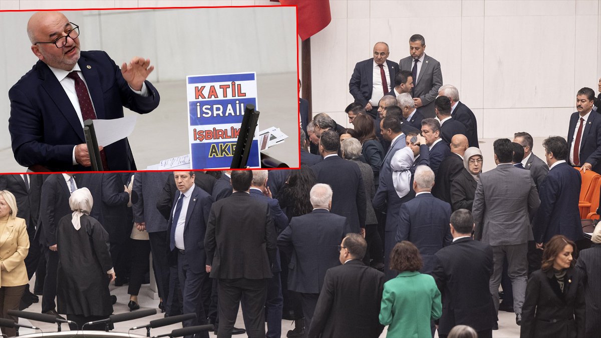 İşte Hasan Bitmez'in meclisteki son konuşması: Gazze’ye atılan her bombada katkınız var