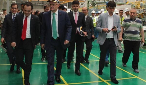 Çankırı'da Japon ortaklı lastik fabrikası seri üretime başladı