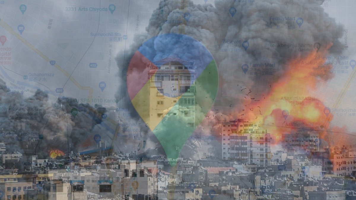 Google Maps’le kara saldırısı tahminleri: İsrail dijital haritaların kullanımını kısıtlattı