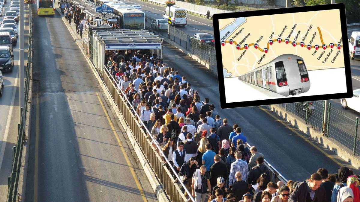 Altunizade ve Bosna Bulvarı arası dakikalar içinde geçilecek! İstanbul'a yeni metro hattı geliyor... Bir yıl sonra kullanımda