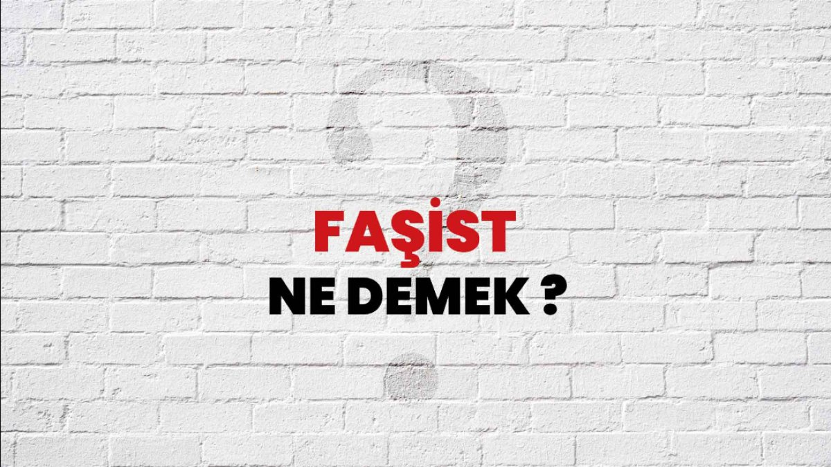 Faşist Ne Demek? Türkiye'de Faşizm ve Tarihsel Arka Planı