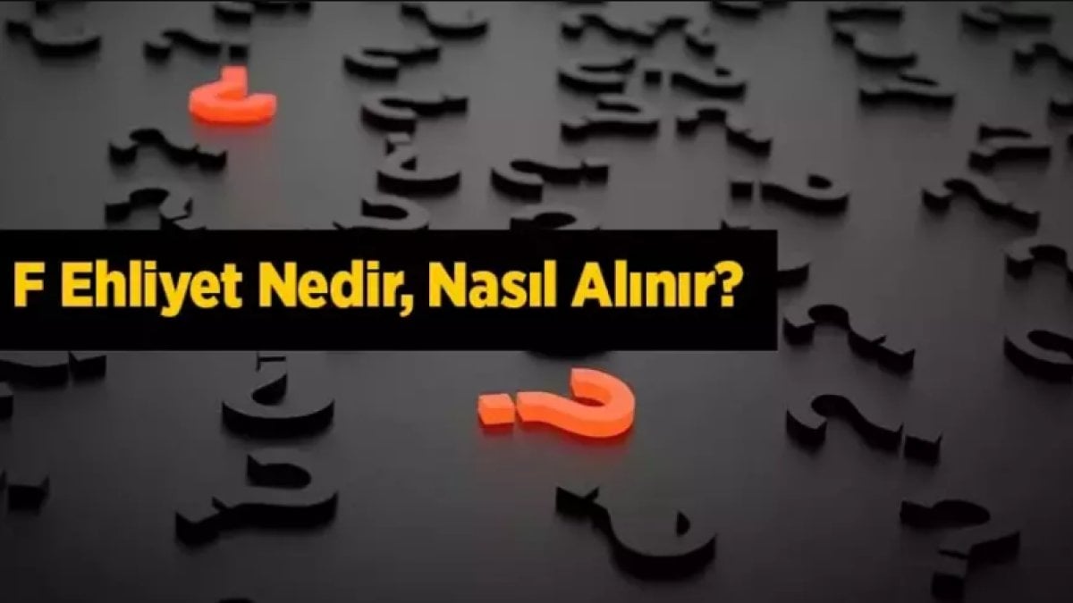 F Ehliyet Nedir Türkiye de Sürücü Belgesi Almanın Yolları