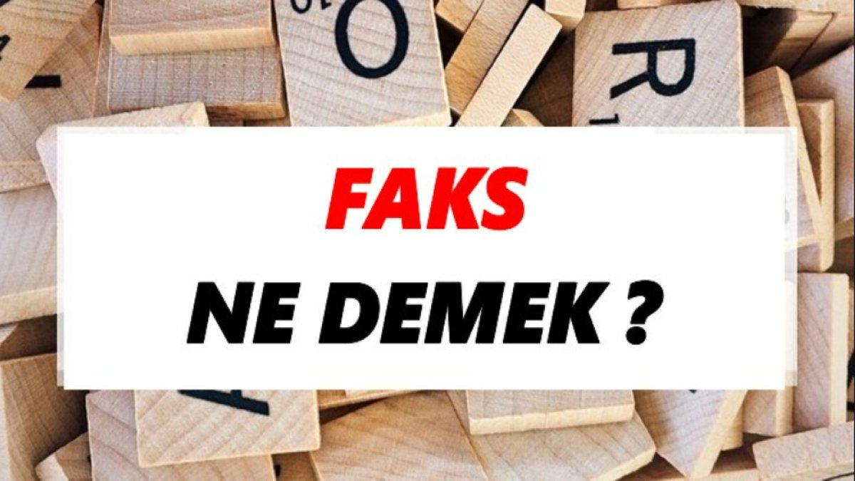 Faks Nedir?