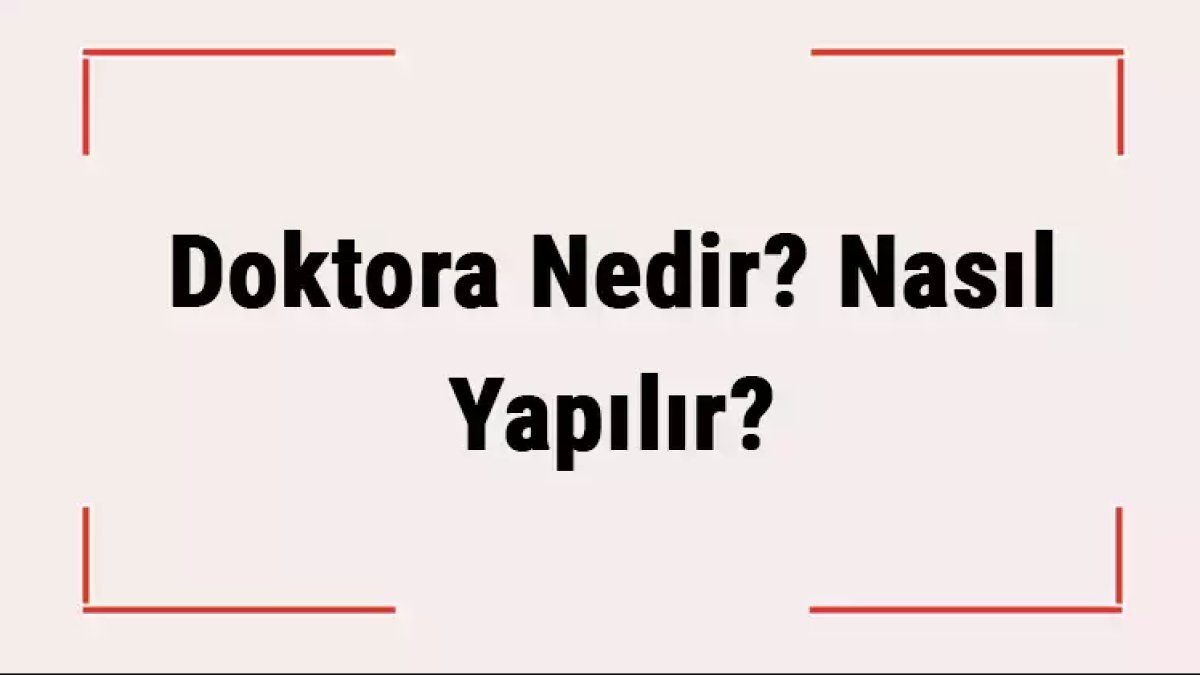 Doktora Nedir: Eğitimin Zirvesine Ulaşmak