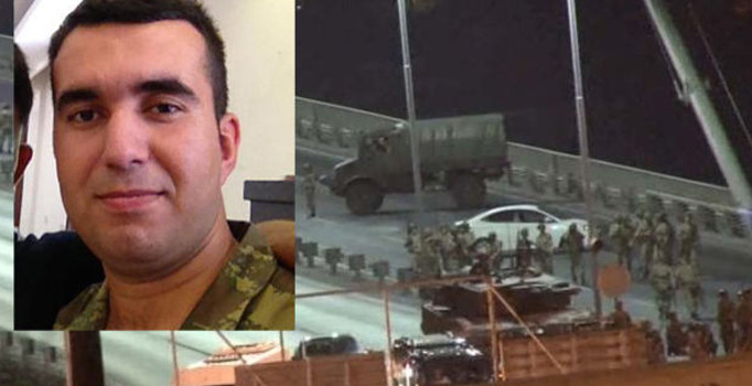 Boğaziçi Köprüsü'nde Er Kurtuluş Kaya'yı darbeci binbaşı Ahmet Taştan gözünden vurmuş