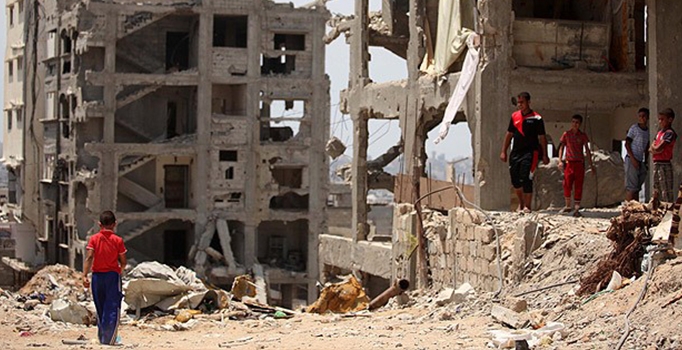 Gazze'nin yeniden 
imarı için anlaşma