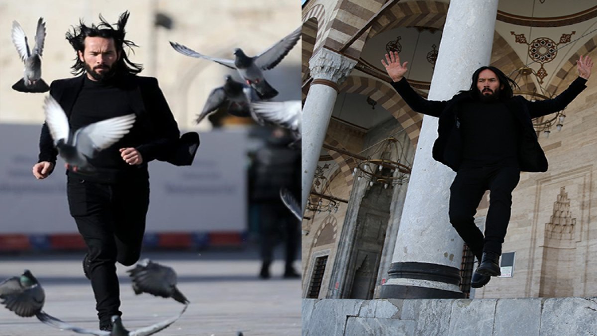 Konya'nın 'John Wick'ini dünyanın dört bir yanından arıyorlar! Konyalı John Wick'i görenler bir daha bakıyor