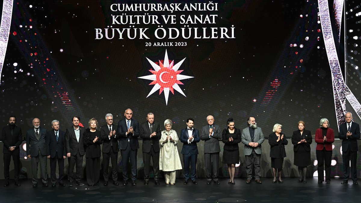 Cumhurbaşkanlığı Kültür ve Sanat Büyük Ödülleri sahiplerini buldu: Ayrım yapmadan herkesin önünü açtık