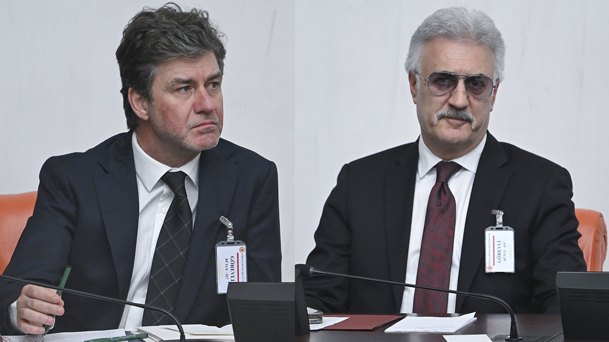 Tan Sağtürk ve Tamer Karadağlı Meclis'te bütçe görüşmelerine katıldılar