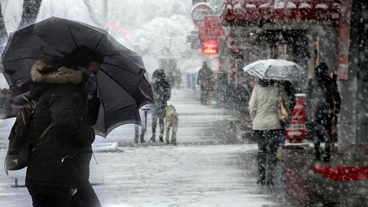 Kapıyı bacayı kapatın! Marmara'da fırtına Karadeniz'de kar kapıya dayandı