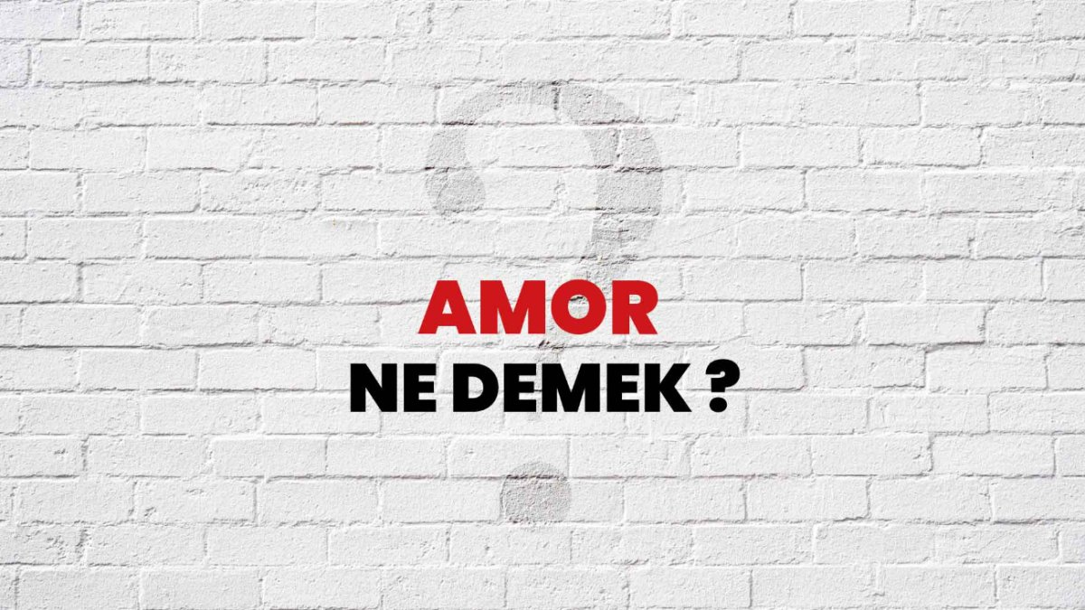 Amor Ne Demek: Aşkın İçeriği ve Anlamı