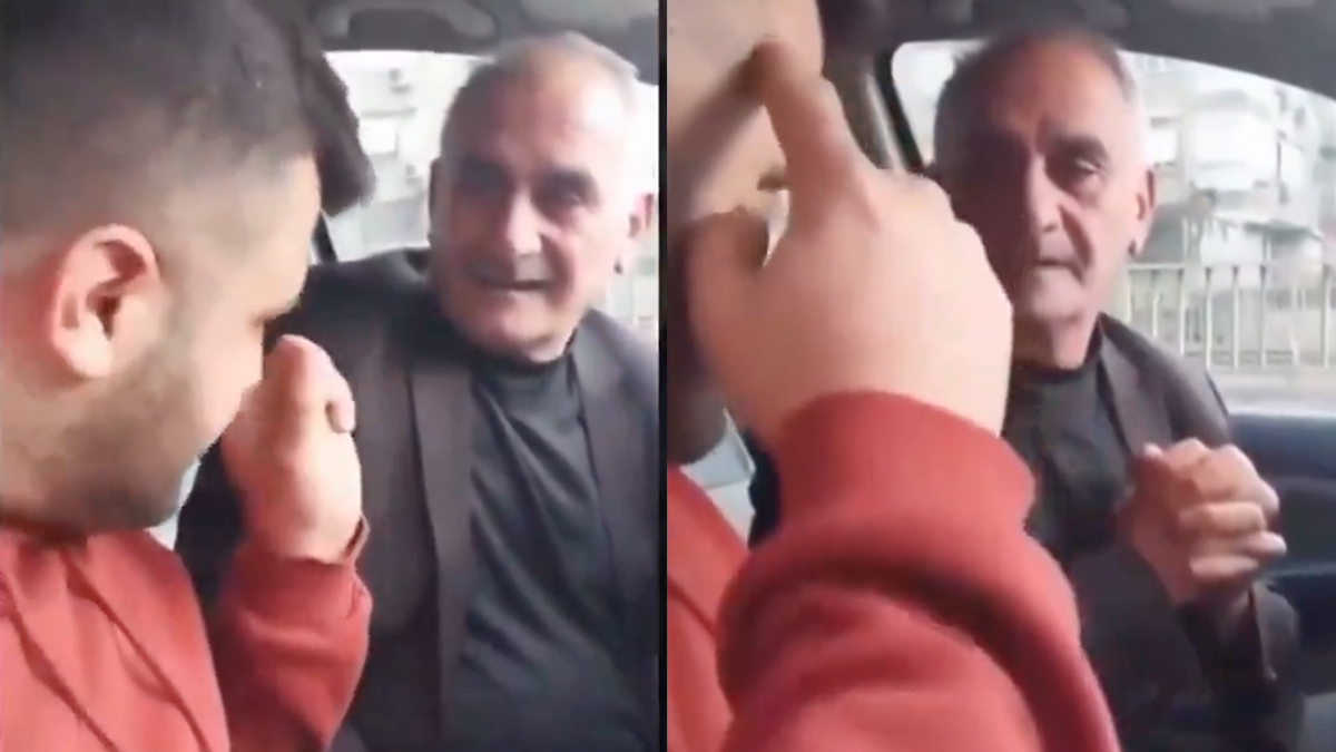 Taksiciden TAG sürücüsüne tehdit: Seni bir daha görürsem...