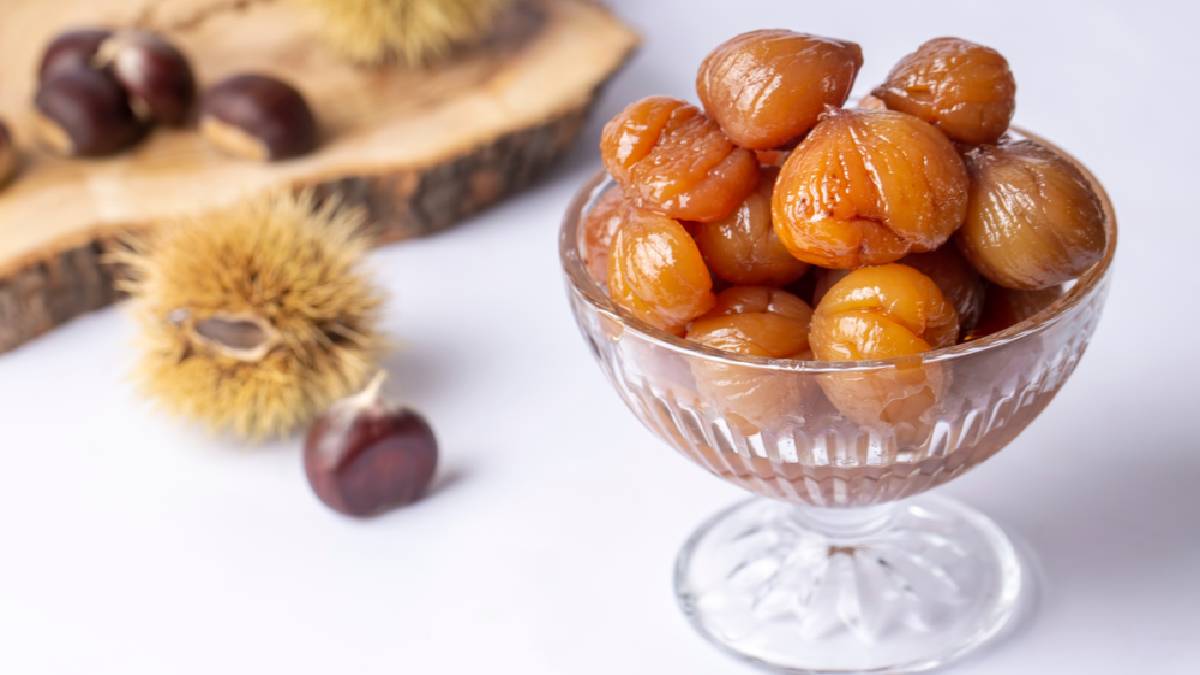 Kestane şekeri yapmak bu kadar basitmiş! Ne dağılıyor ne de şekerleniyor