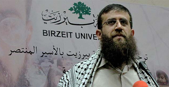 Filistinli Hıdır Adnan'ın özgürlüğü için anlaşıldı