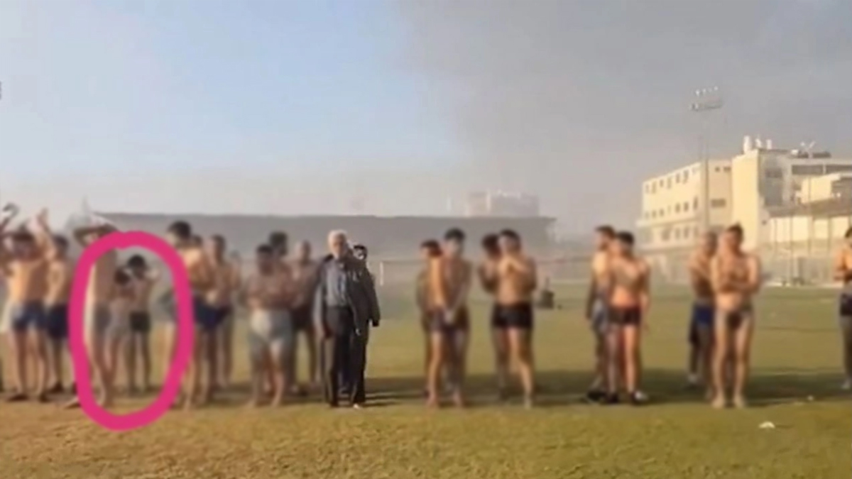 İsrail güçleri Filistinlileri yarı çıplak teşhir etti