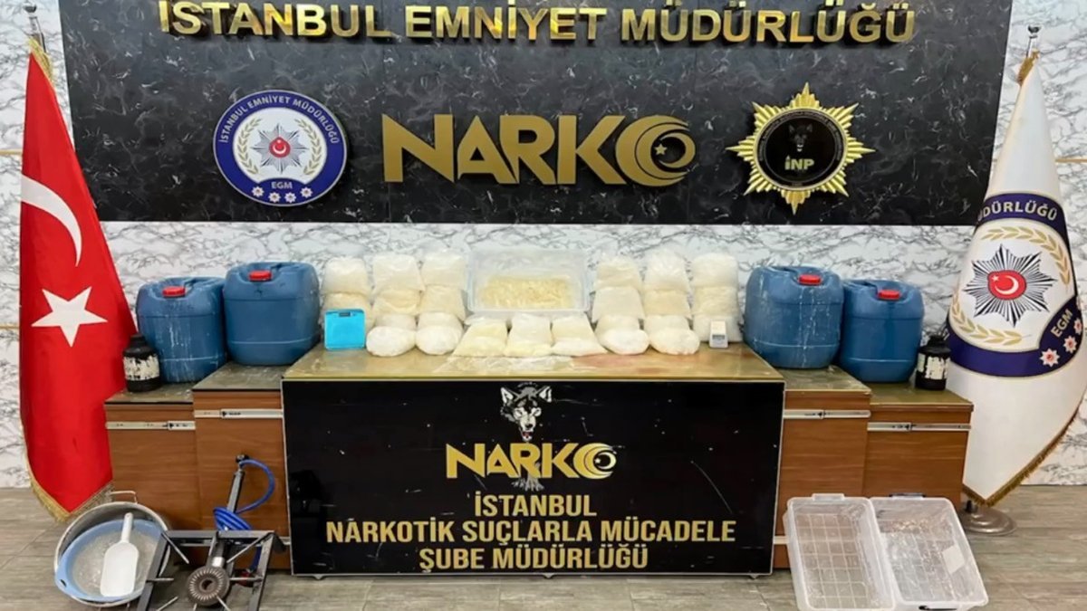 41 ilde 'Narkogüç' Operasyonu: 418 gözaltı, 1 ton 480 kilogram uyuşturucu...