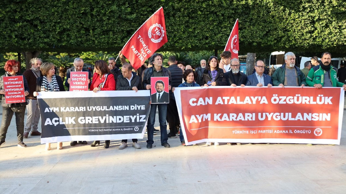 TİP'lilerden Can Atalay için açlık grevi: Milletvekilimizin özgürlüğü artık daha fazla gasp edilmemeli