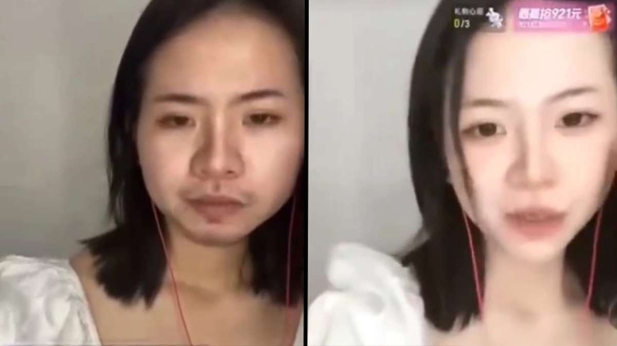 Sosyal medya fenomeni filtreyi unutunca erkek olduğu ortaya çıktı! Durumu nasıl toparlayacağını bilemedi