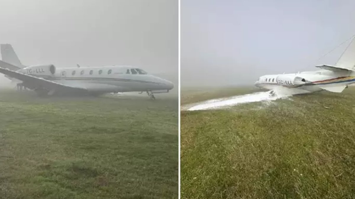 Diyarbakır'da özel jet pistten çıktı: Ekipler sevk edildi