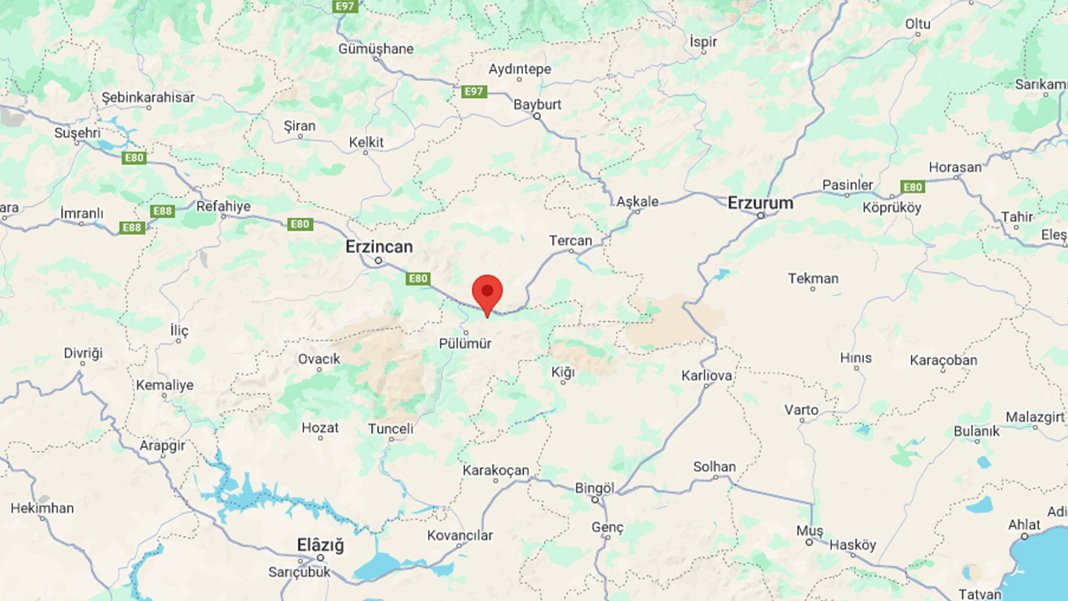 Tunceli'de korkutan deprem | Son depremler