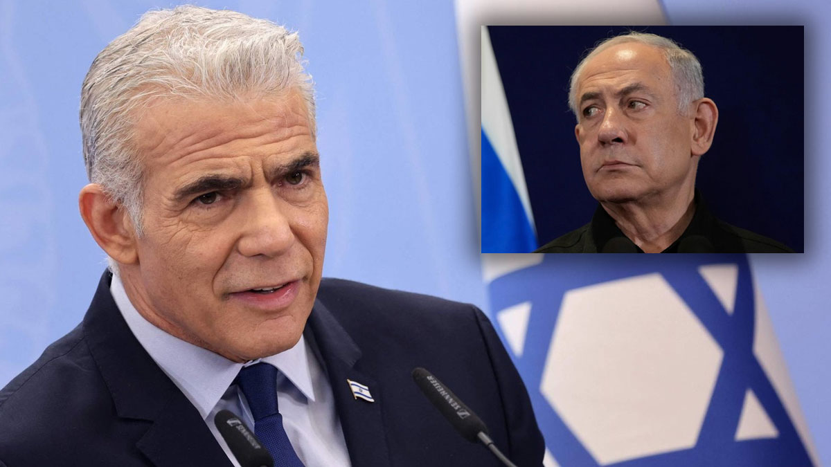 İsrail'de muhalefet lideri Lapid: Netanyahu evine dönecek