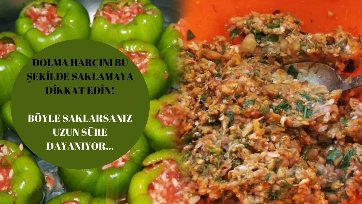 Artan dolma içini sakın bu şekilde saklamayın! Hem lezzeti gidiyor hem zararı var: İşte doğru dolma harcı saklama yöntemi