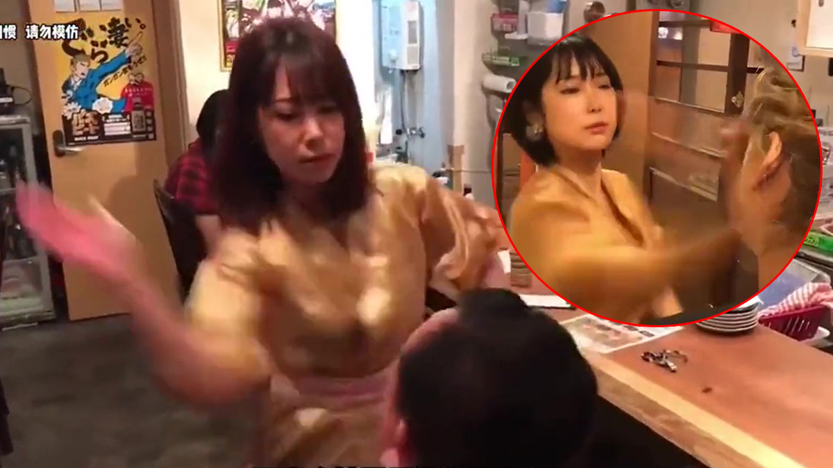 Bu restorana gitmek yürek ister: Gelenleri tokatlıyorlar! Ara yemek olarak 'tokat' yiyorlar