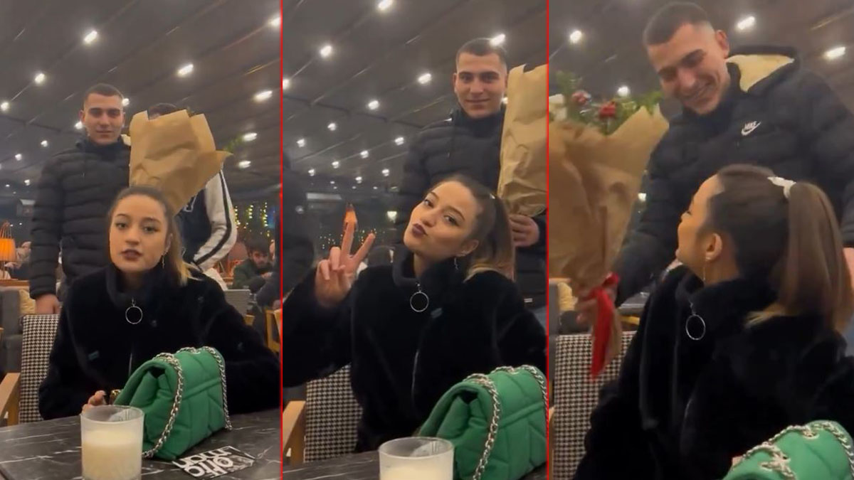 Askerden gelen gencin hevesi kursağında kaldı! Sevgilisinin tepkileri izleyenleri çılgına çevirdi! Sosyal medyaya damga vurdu!