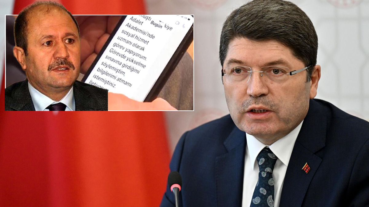Bakan Tunç, bakan yardımcısının telefonuna gelen torpil mesajlarıyla ilgili konuştu: Talepler gelebilir tek kriterimiz liyakat