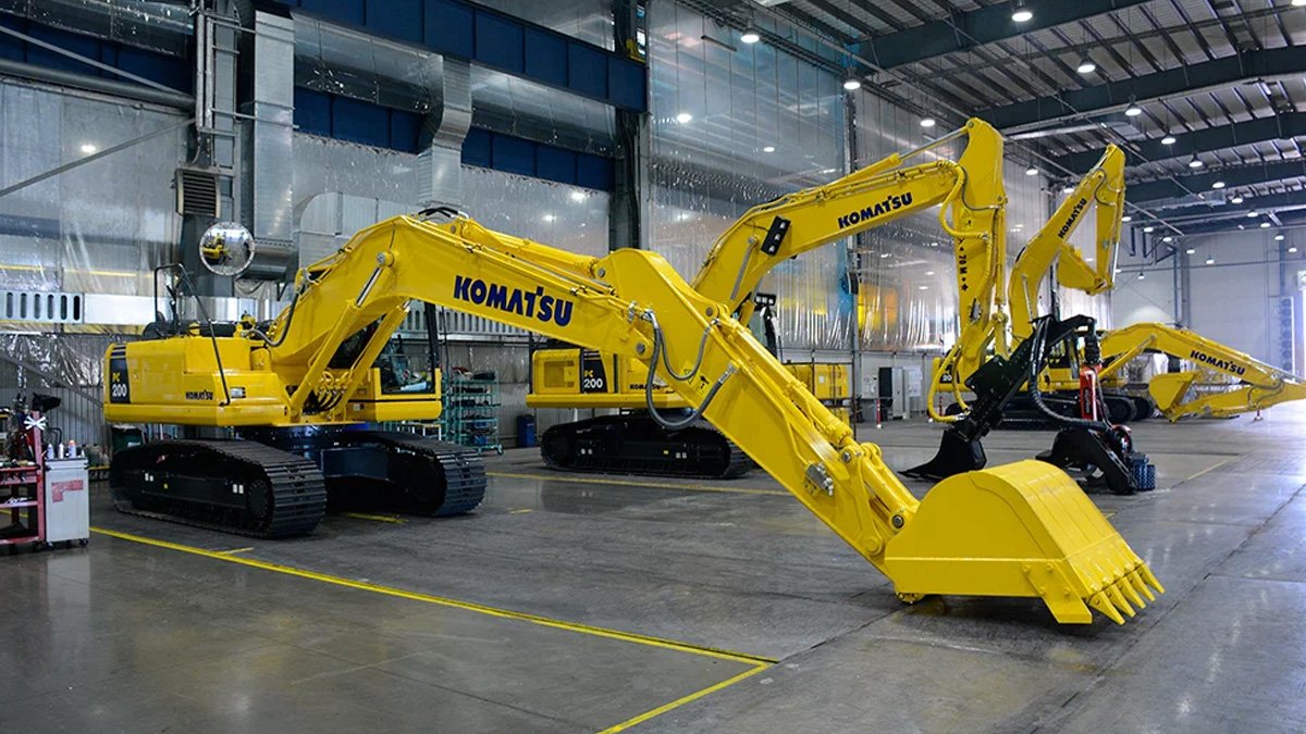 Ve elektriğin gücü artık ağır iş makinelerinde! Tam 8 saat aralıksız çalışıyor... Dünya iş makinası devi üretti