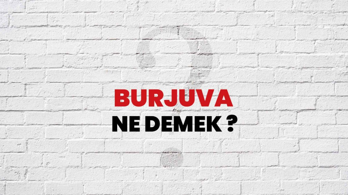 Burjuva Ne Demek? Türkiye'de Burjuva Sınıfının Anlamı ve Özellikleri