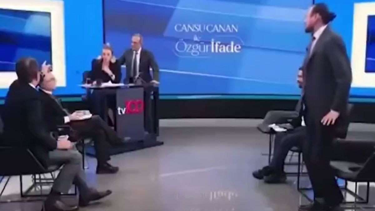 Sunucu Cansu Özgen canlı yayında heimlich manevrasıyla kurtuldu