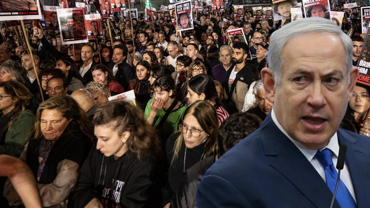 Gazze'de soykırım yapan İsrail iktidarı zorda... Halk seçim istiyor: Bizi aptallar yönetiyor