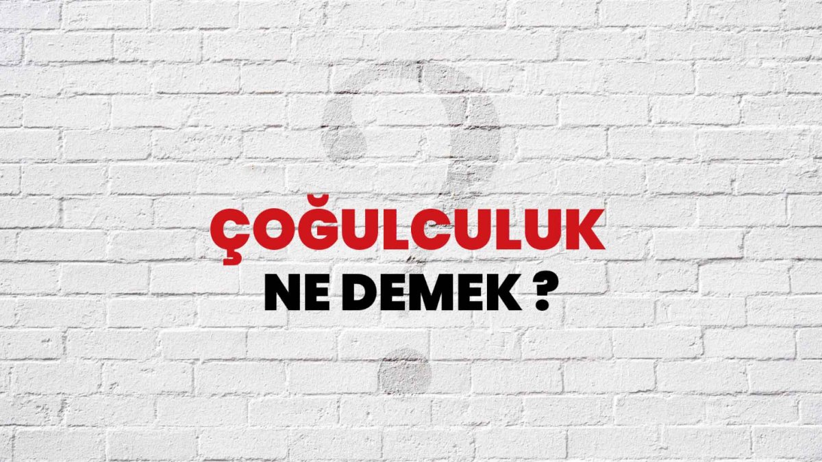 Çoğulculuk Ne Demek: Türk Dilinde Anlamı ve Önemi