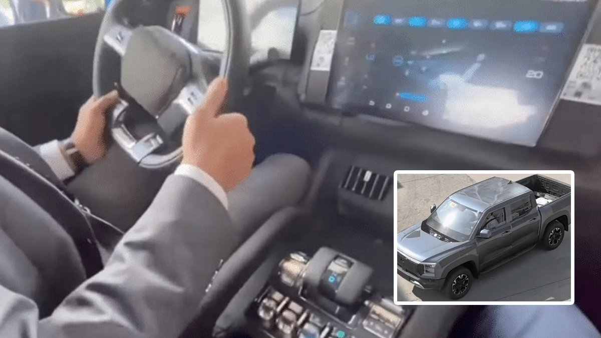 İşte bu da BYD'nin yeni pikap kamyoneti! İlk kez görüntülendi: Tasarımı ve donanımıyla dikkat çekiyor