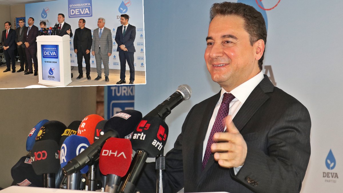 Babacan Diyarbakır'da yerel seçim mesajı verdi: Kayyım politikasıyla sandık yok sayılıyor