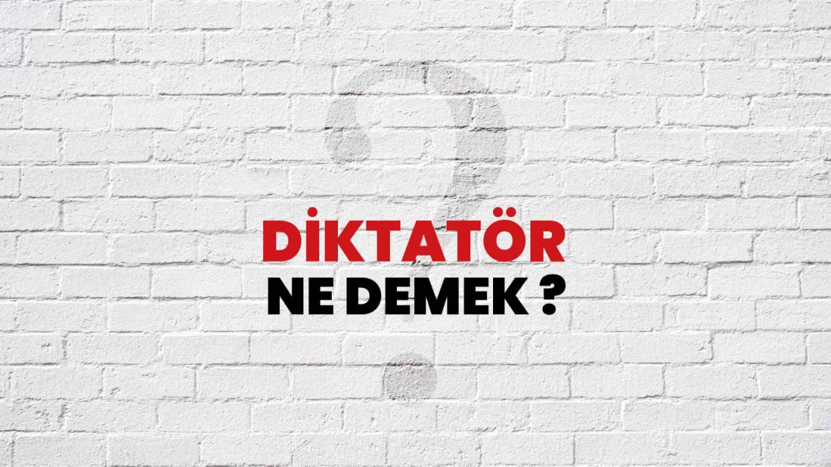 Diktatör Ne Demek Otoriter Liderlerin Tanımı ve Etkileri