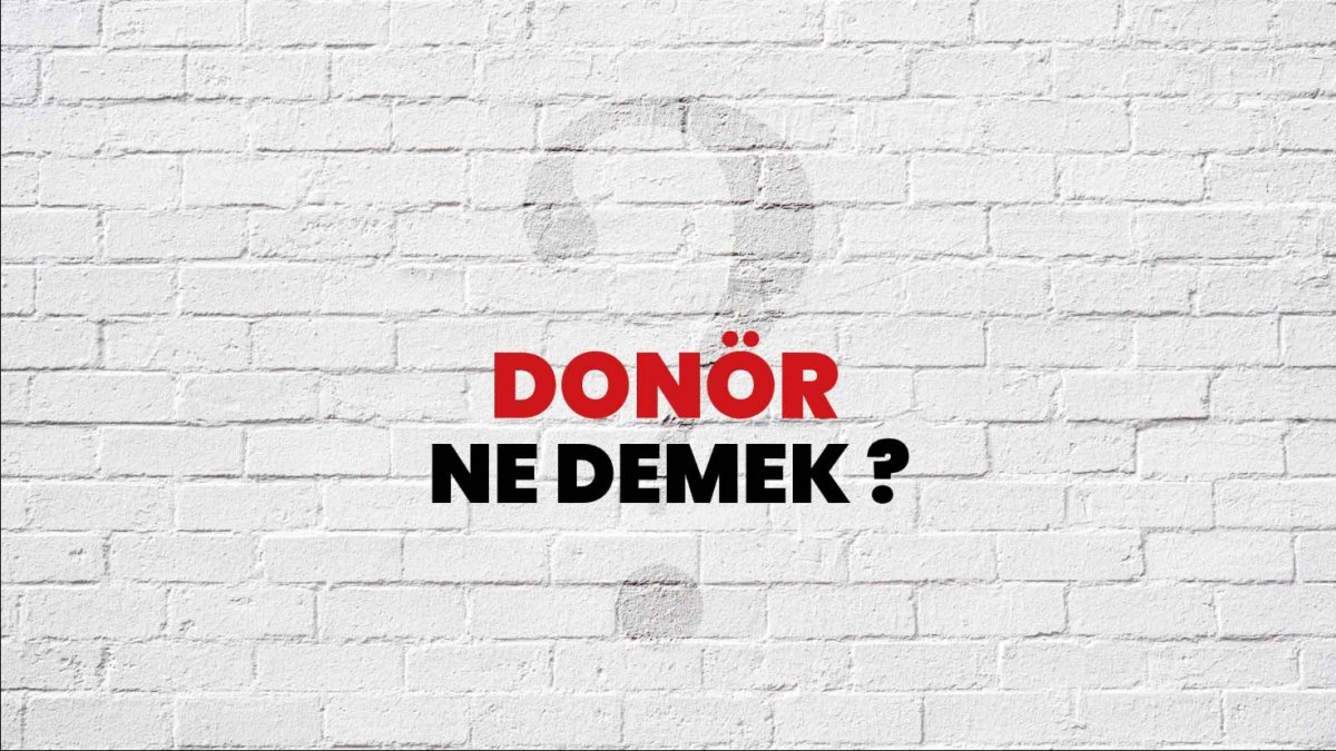 Donör Ne Demek: Hayat Kurtaran Bağışçılar