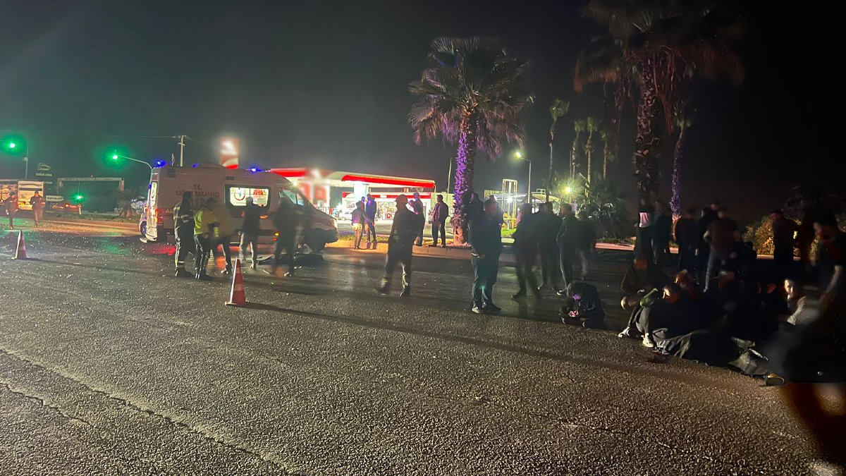 Yolun karşısına geçmek istemişlerdi... Trafik kazası iki genci hayattan kopardı