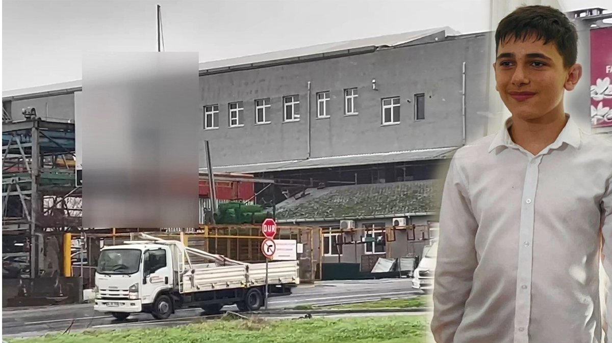 Fabrikada korkunç olay! 14 yaşındaki çocuk dakikalarca kurtarılmayı bekledi