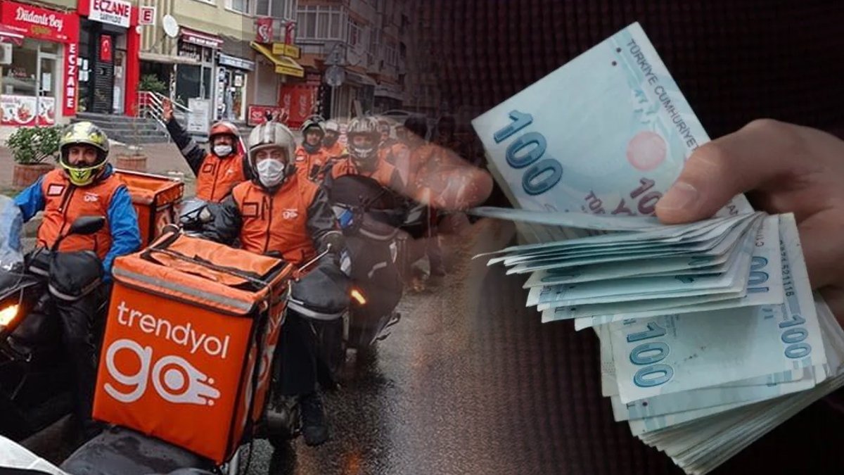 Trendyol'un moto kuryeleri aylık 100 bin kazanıyor mu? Moto kurye aylık gelirini açıkladı: Eğer hayvan gibi çalışırsam...