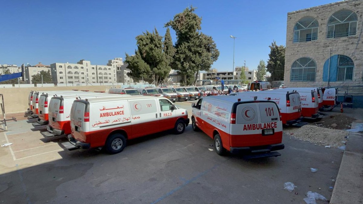 Filistin Kızılayı duyurdu: Gazze Şeridi'nin kuzeyinde acil servis hizmeti yeniden  başladı