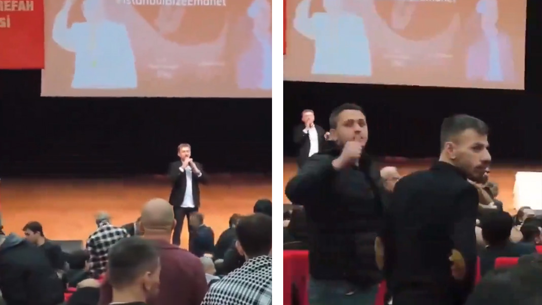 Yeniden Refah Partililerden Bahçelievler Belediye Başkanı'na tepki: Dinleyeceksiniz, saygılı olmayı öğreneceksiniz