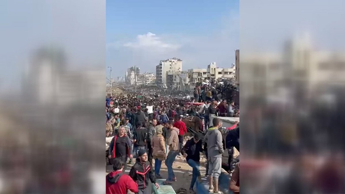 Gıda yardımı için toplanmışlardı! İsrail yine binlerce sivile ateş açtı