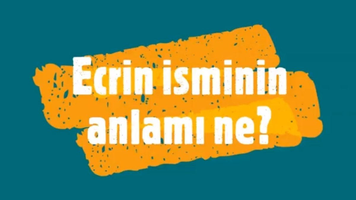 Ecrin İsminin Anlamı