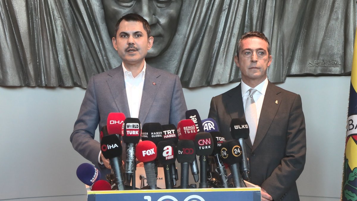 AK Parti'nin İBB Başkan Adayı Kurum'dan Ali Koç'a ziyaret