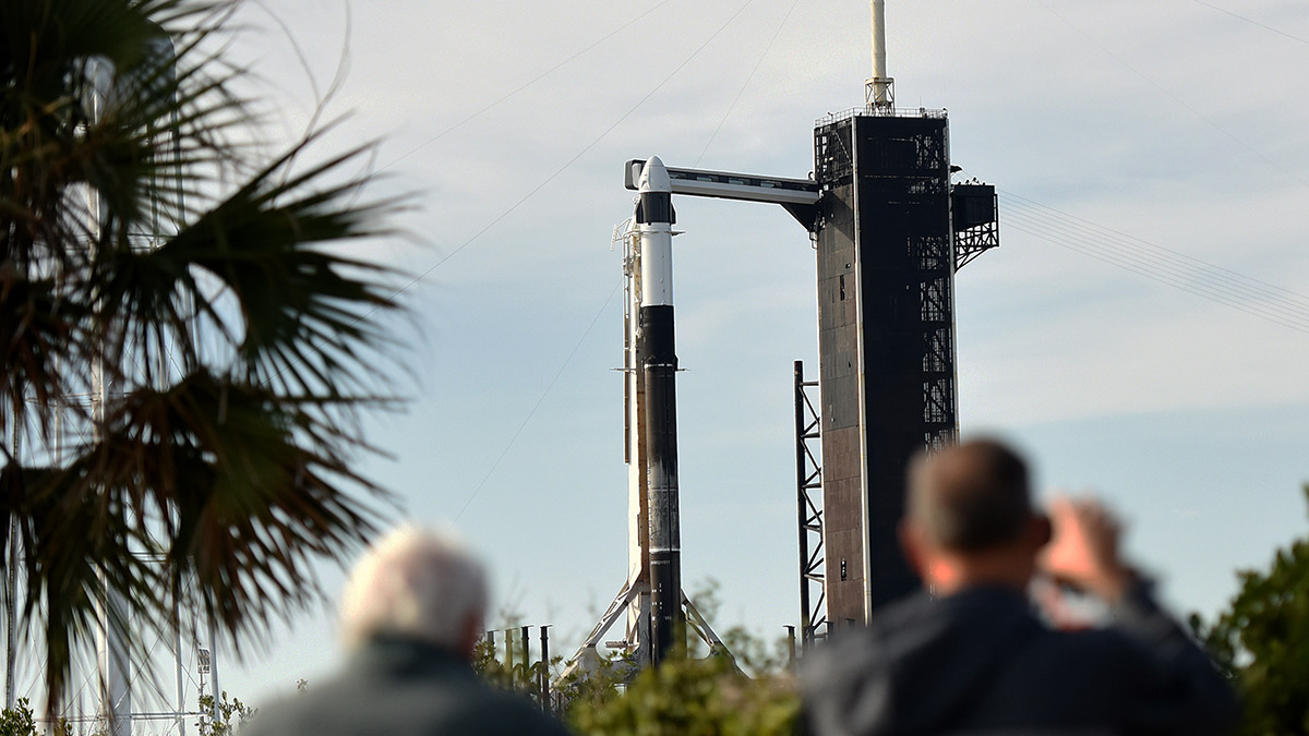 Tarihi uzay yolculuğu öncesi SpaceX'ten açıklama! Yüzde 80 elverişli