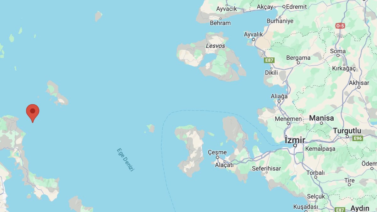 Ege Denizi açıklarında deprem I Son depremler