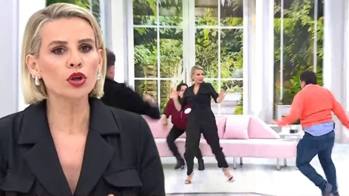 Esra Erol'da yumruklar havada uçuştu! Olayın fitilini fare zehri ve kelepçe detayı ateşledi! Ünlü sunucu şaştı kaldı!