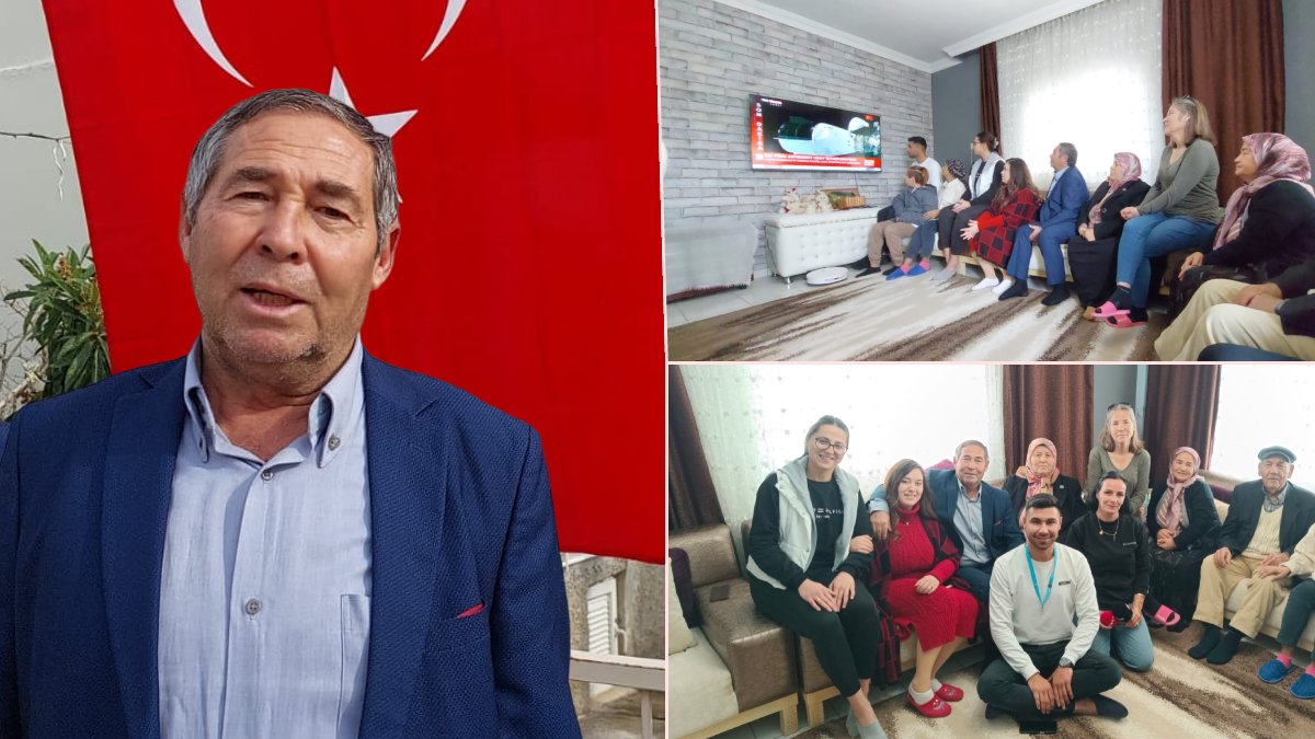 İlk Türk astronot Gezeravcı'nın en yakınları tarihi ana böyle şahitlik etti